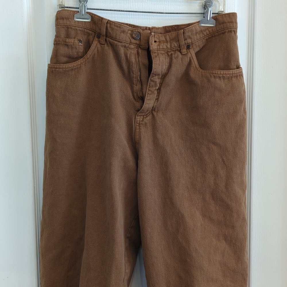 Vintage Hunter Green Hemp Jeans - Picture 9 of 9